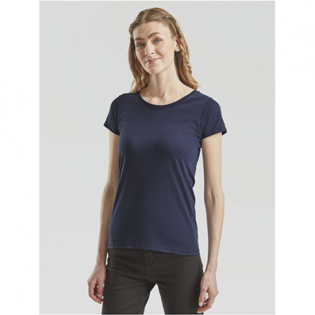 Футболка жіноча Valueweight T Fruit of the Loom 165g, глибокий темно-синій, розмір XXL