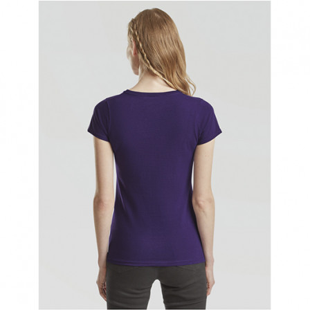 Футболка жіноча Valueweight T Fruit of the Loom 165g, фіолетовий, розмір XXL