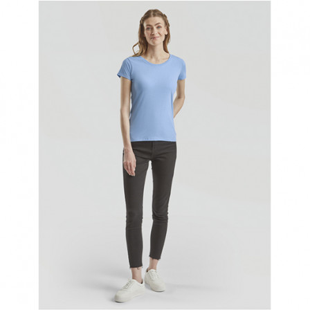 Футболка жіноча Valueweight T Fruit of the Loom 165g, блакитний, розмір XXL
