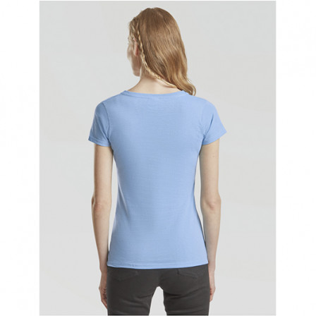 Футболка жіноча Valueweight T Fruit of the Loom 165g, блакитний, розмір XXL