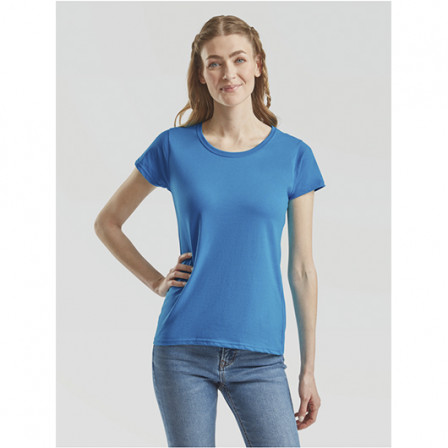 Футболка жіноча Valueweight T Fruit of the Loom 165g, бірюзовий, розмір XXL