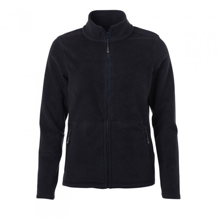 Куртка жіноча флісова James Nicholson, темно-синій під нанесення зображення