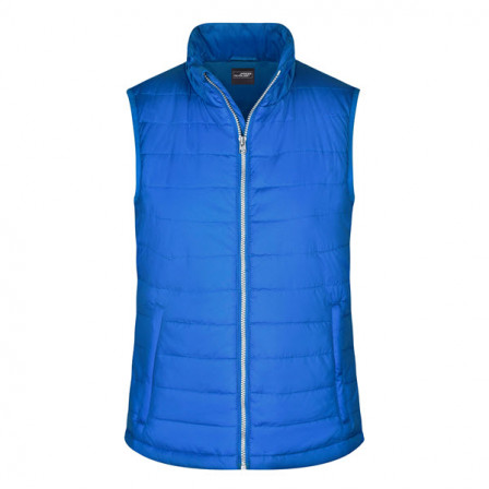 Жилет жіночий стьобаний James Nicholson, синій під нанесення зображення