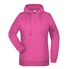 Худі промо жіноче James Nicholson, рожевий XL