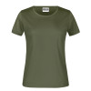Футболка жіноча James&Nicholson 150 гр/м², JN746, оливкова 2XL