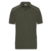 Поло чоловіче Workwear, оливковий Зелений