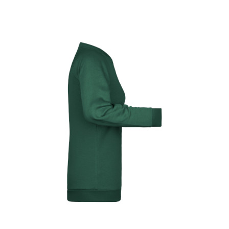 Реглан жіночий J&N, темно-зелений, JN793 під нанесення зображення