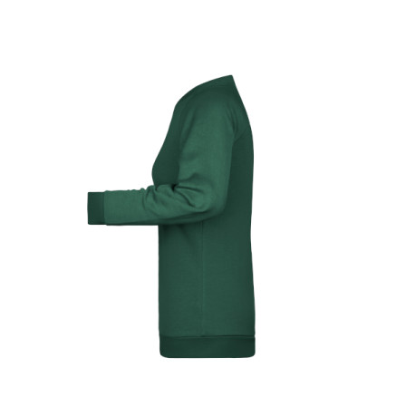 Реглан жіночий J&N, темно-зелений, JN793 під нанесення зображення