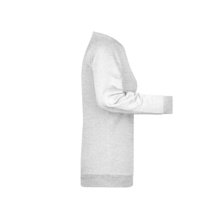 Реглан жіночий J&N, світло-сірий, JN793 під нанесення зображення