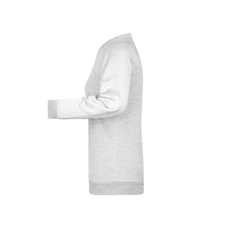 Реглан жіночий J&N, світло-сірий, JN793 під нанесення зображення