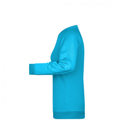 Реглан жіночий J&N, бірюзовий, JN793 під нанесення зображення