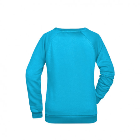 Реглан жіночий J&N, бірюзовий, JN793 під нанесення зображення