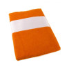 Рушник SUNRISE з білим бордюром 70х140, 380G Помаранчевий
