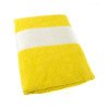 Рушник SUNRISE з білим бордюром 70х140, 380G Жовтий