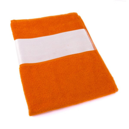 Рушник SUNSET з білим бордюром 50х100, 380G під нанесення зображення